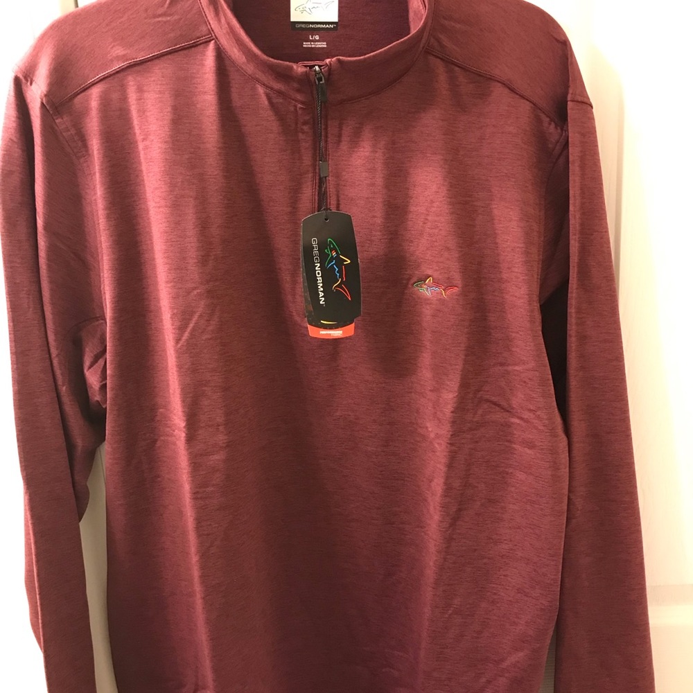 Great Color Greg Norman Wicking Golf Shirt Jogging Brand New with Tags
